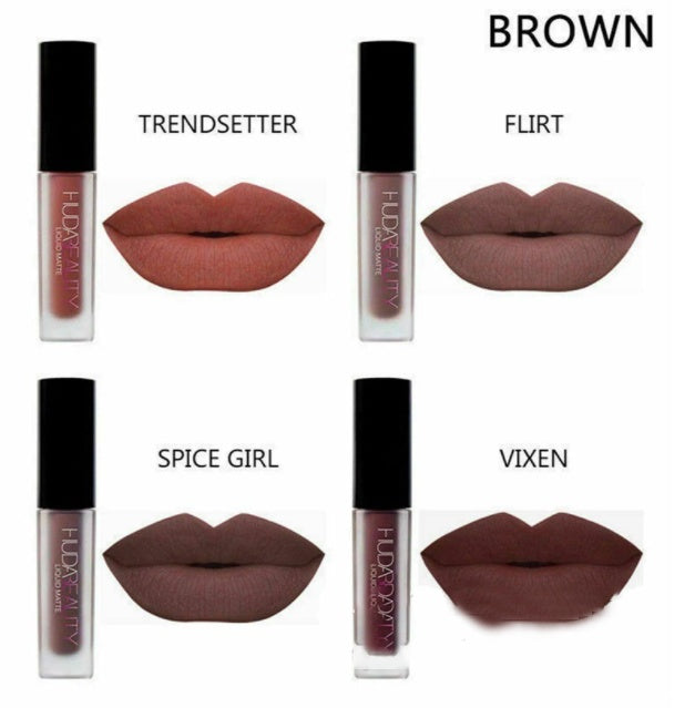 4-Piece Mini Lip Glaze Set - Vitamin-Enriched Shiny Lip Gloss Collection for Daily Wear